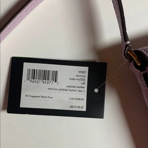 Kate Spade Lavender Crossbody Bag